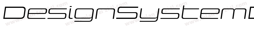 DesignSystemD 700I字体转换